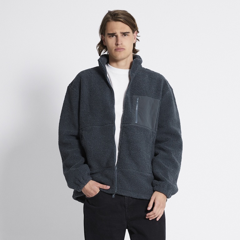 Pile jacket "Mount" Dark Green